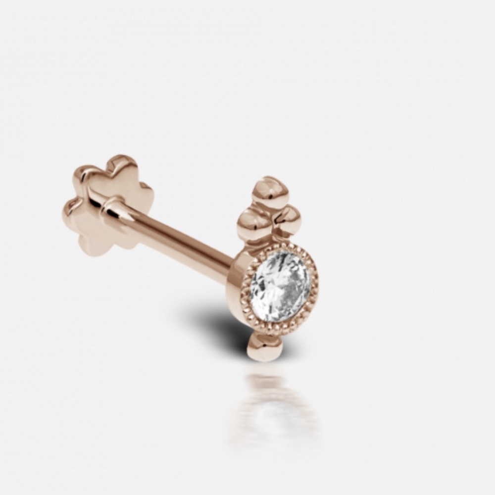 'MARIA TASH' Diamond Threaded Stud